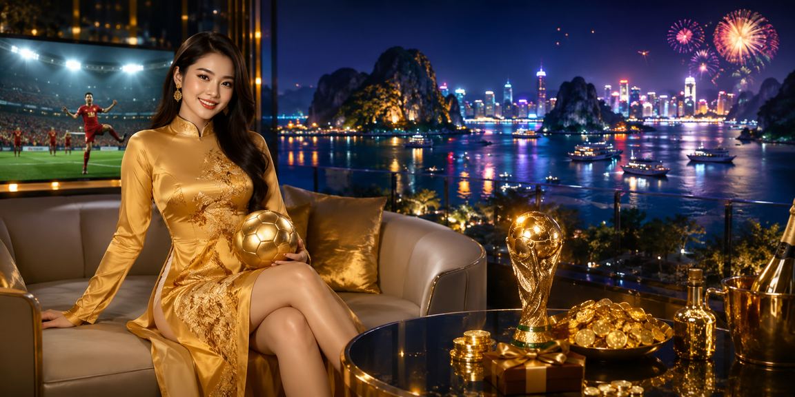 Không khí giải trí casino ven vịnh Hạ Long với áo dài truyền thống